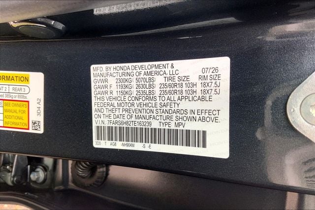 2026 Honda CR-V Hybrid Sport-L InStock