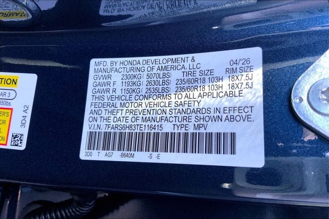 2026 Honda CR-V Hybrid Sport-L