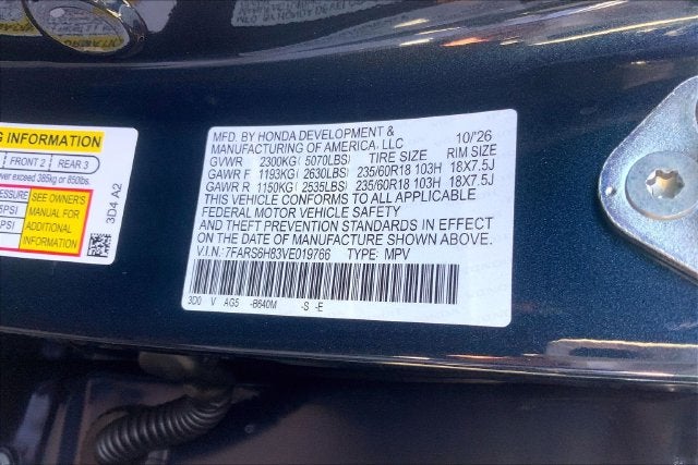 2027 Honda CR-V Hybrid Sport-L InStock