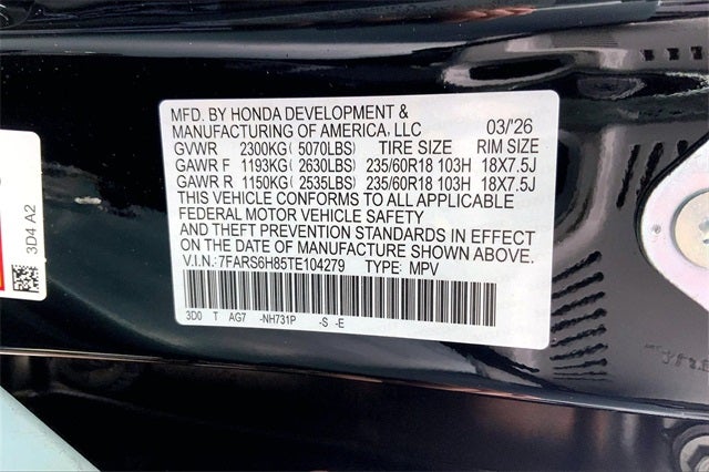 2026 Honda CR-V Hybrid Sport-L