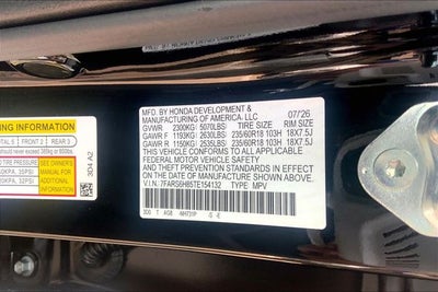 2026 Honda CR-V Hybrid Sport-L