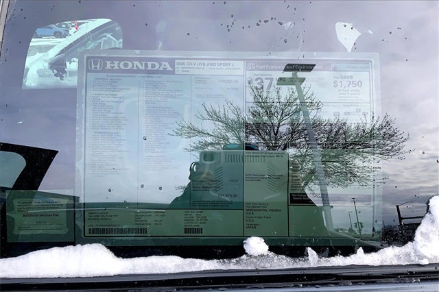 2026 Honda CR-V Hybrid Sport-L