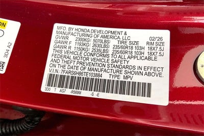 2026 Honda CR-V Hybrid Sport-L