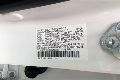 2026 Honda CR-V Hybrid Sport-L