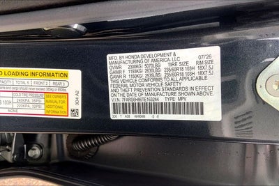 2026 Honda CR-V Hybrid Sport-L InStock