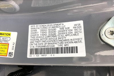 2027 Honda CR-V Hybrid Sport-L InStock
