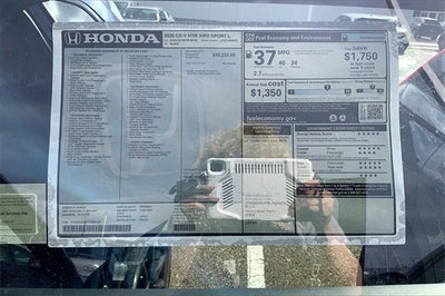 2026 Honda CR-V Hybrid Sport-L