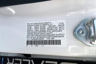 2026 Honda CR-V Hybrid Sport-L