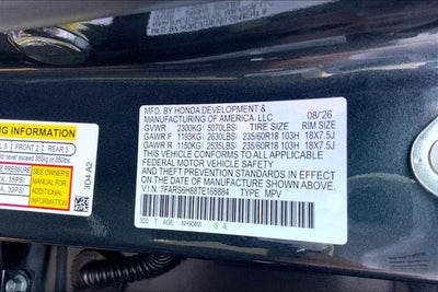 2026 Honda CR-V Hybrid Sport-L InStock