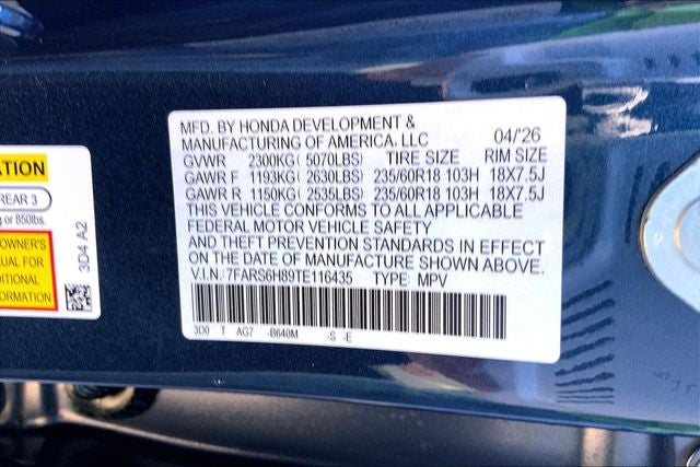 2026 Honda CR-V Hybrid Sport-L