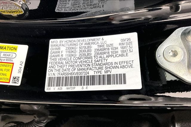 2027 Honda CR-V Hybrid Sport-L InStock