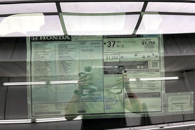2027 Honda CR-V Hybrid Sport-L InStock