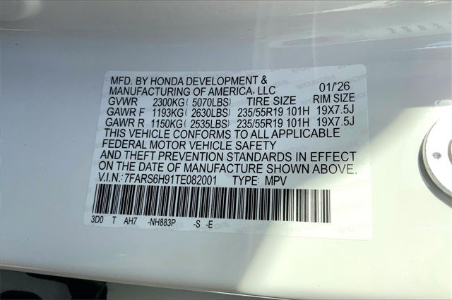 2026 Honda CR-V Hybrid Sport Touring