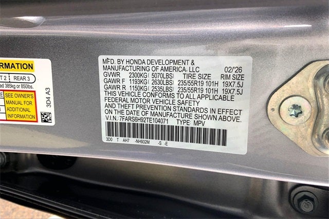 2026 Honda CR-V Hybrid Sport Touring