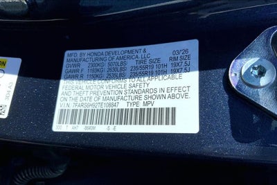 2026 Honda CR-V Hybrid Sport Touring