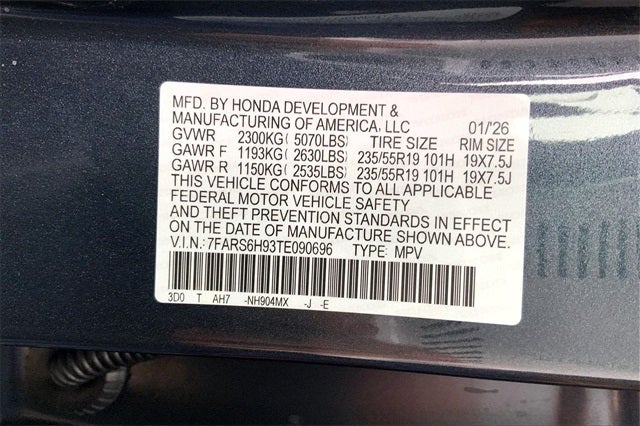 2026 Honda CR-V Hybrid Sport Touring