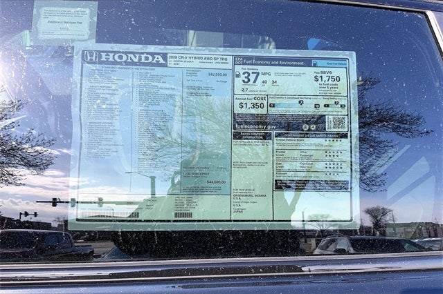 2026 Honda CR-V Hybrid Sport Touring