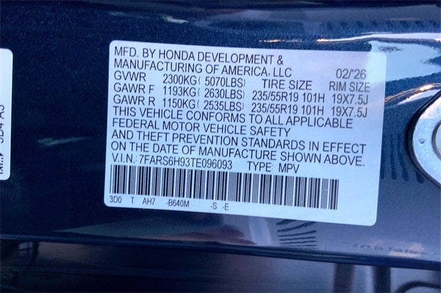 2026 Honda CR-V Hybrid Sport Touring