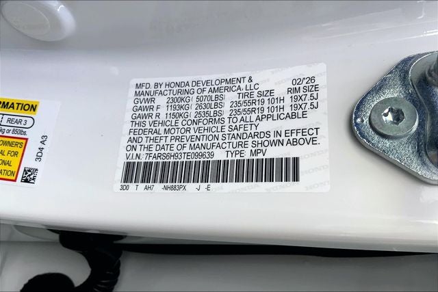 2026 Honda CR-V Hybrid Sport Touring