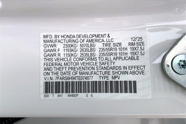 2026 Honda CR-V Hybrid Sport Touring