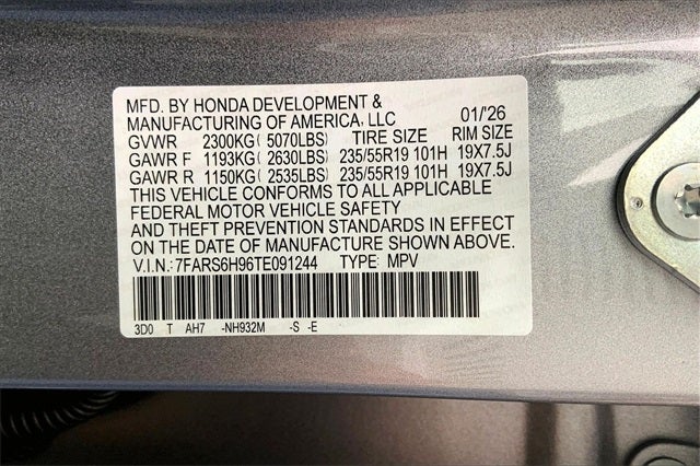 2026 Honda CR-V Hybrid Sport Touring