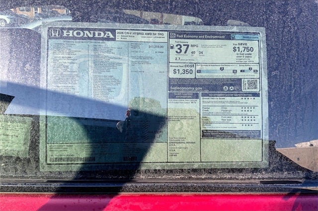 2026 Honda CR-V Hybrid Sport Touring