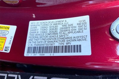 2026 Honda CR-V Hybrid Sport Touring