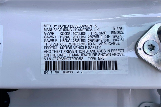 2026 Honda CR-V Hybrid Sport Touring