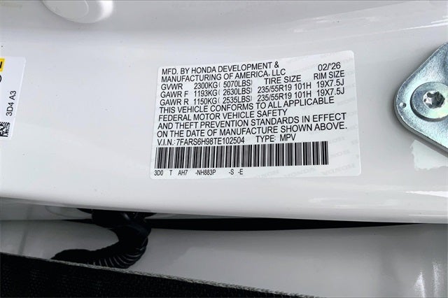 2026 Honda CR-V Hybrid Sport Touring