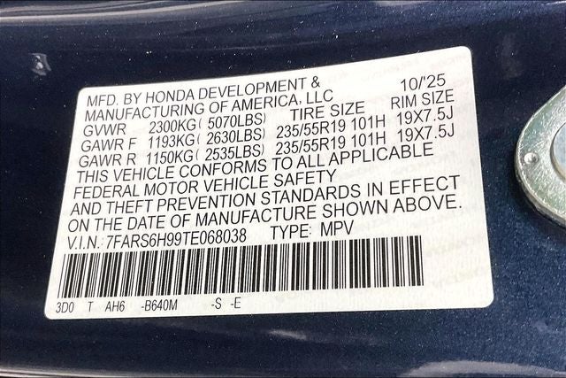 2026 Honda CR-V Hybrid Sport Touring