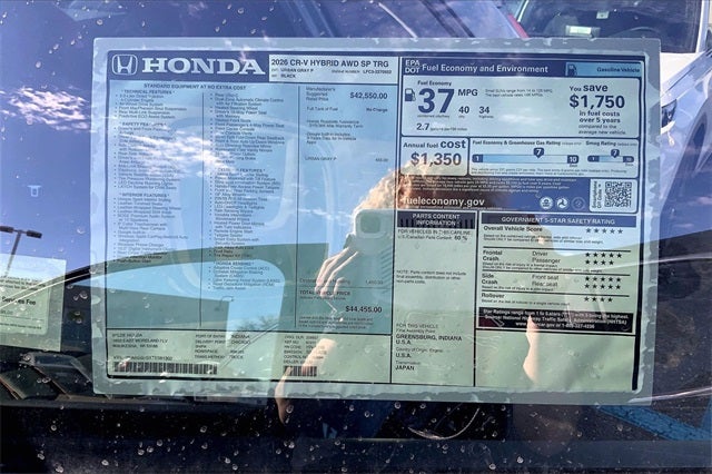 2026 Honda CR-V Hybrid Sport Touring