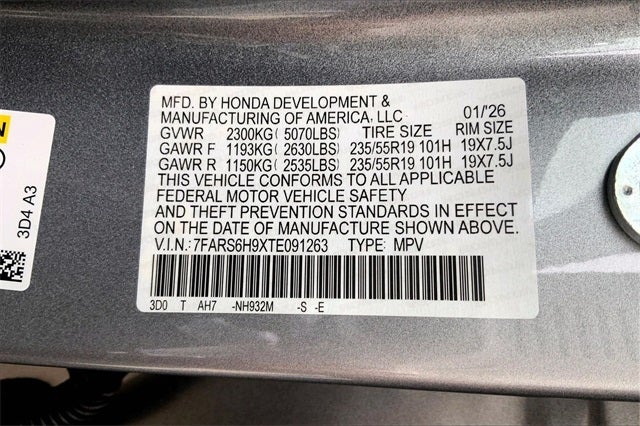 2026 Honda CR-V Hybrid Sport Touring