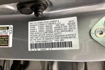 2021 Honda CR-V EX