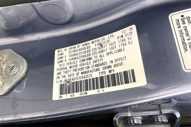 2007 Honda CR-V EX-L