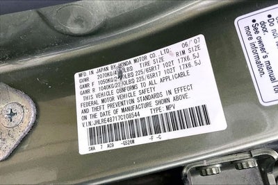 2007 Honda CR-V EX-L