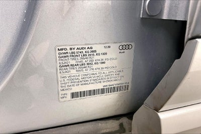 2021 Audi SQ5 Premium Plus quattro