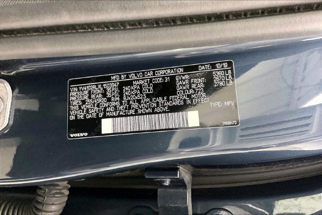2020 Volvo XC60 T5 Inscription