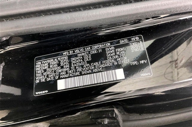 2020 Volvo XC60 T5 Inscription