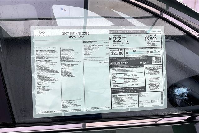 2027 INFINITI QX65 SPORT InStock