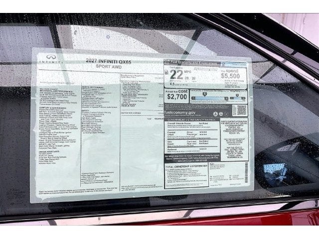 2027 INFINITI QX65 SPORT InStock