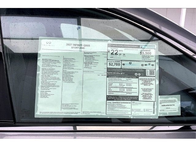 2027 INFINITI QX65 SPORT InStock