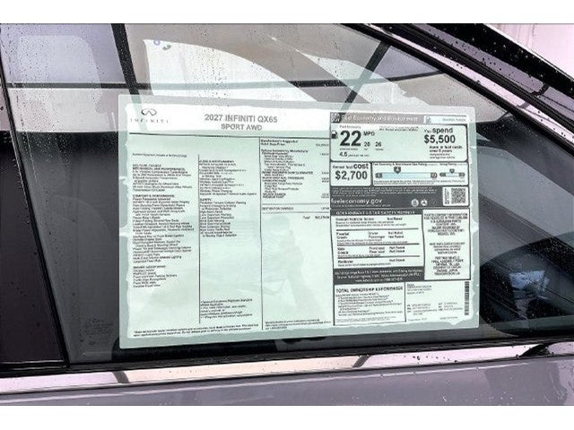 2027 INFINITI QX65 SPORT InStock