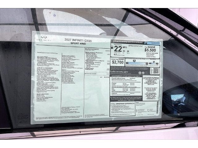 2027 INFINITI QX65 SPORT InStock