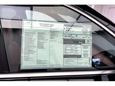 2027 INFINITI QX65 AUTOGRAPH InStock