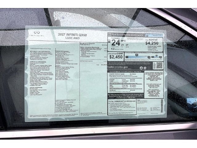 2027 INFINITI QX60 LUXE InStock
