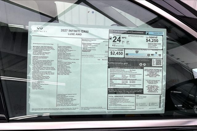 2027 INFINITI QX60 LUXE