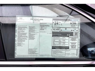 2027 INFINITI QX60 LUXE InStock