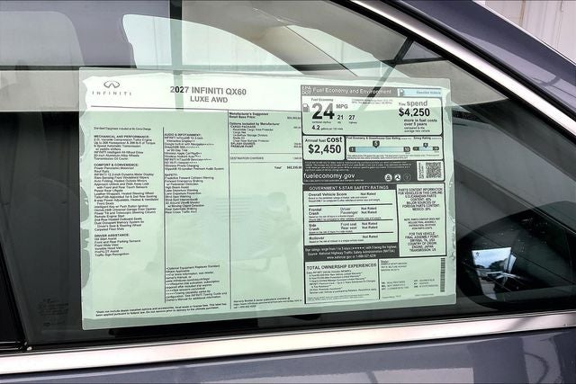 2027 INFINITI QX60 LUXE InStock