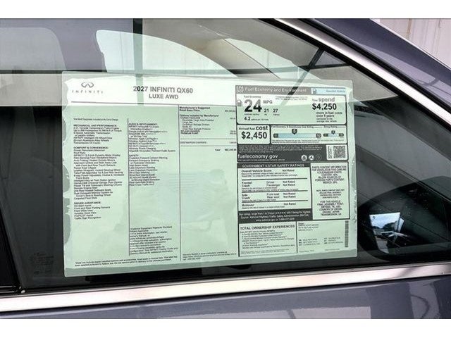 2027 INFINITI QX60 LUXE InStock