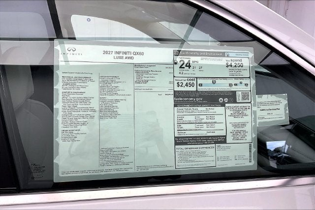 2027 INFINITI QX60 LUXE InStock
